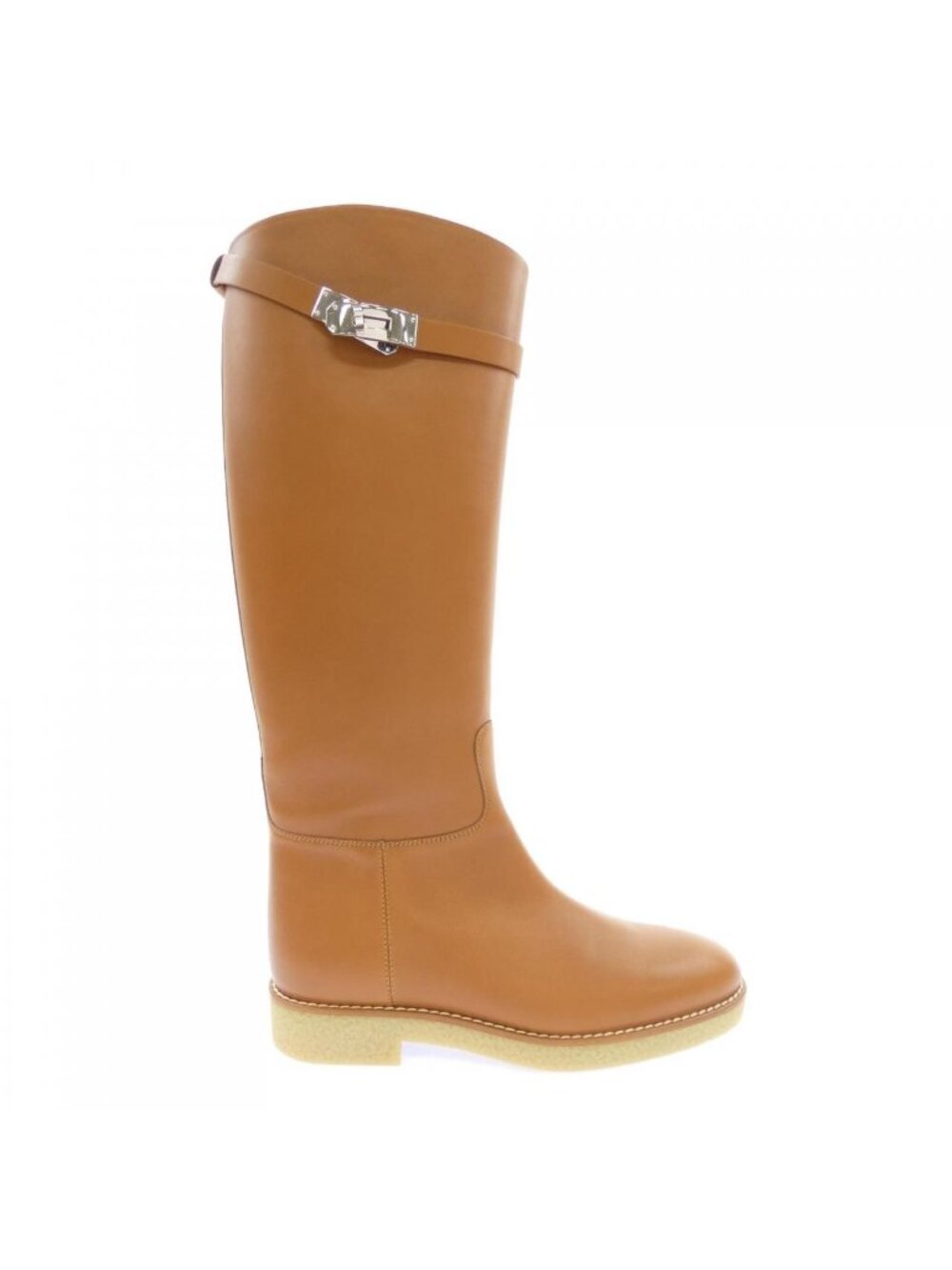 Hermes Stiefel Faustine Kelly Buckle Boots